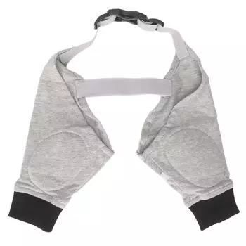 Налокотник для собак, согревающий сустав, дышащий, регулируемый, для передней ноги, для щенков, серый M