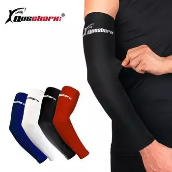 Налокотник Queshark UV Protection для активного отдыха M чёрный