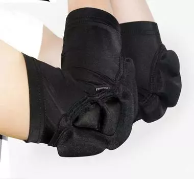 Налокотники, высокоэластичная лайкра, утолщенная для мужчин/женщин, катание на лыжах, катание на роликовых коньках, танец, защита от падения, хоккейная экипировка S чёрный