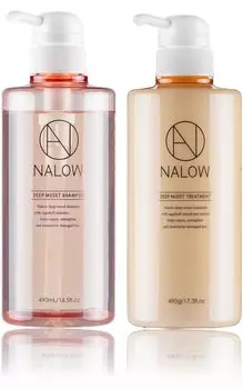 NALOW Шампунь для интенсивного восстановления поврежденных волос Moist Type x Шампунь для глубокой фиксации (бутылка)