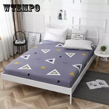 Наматрасник хлопок Four Seasons универсальный цельный защитный чехол для матраса Simmons 1,2/1,5/1,8 м 120x200cm