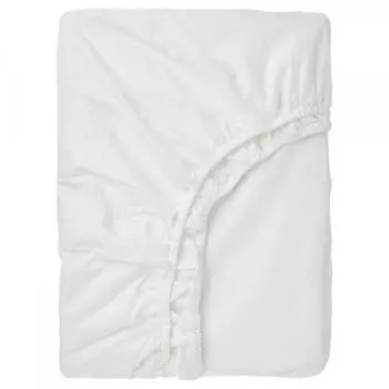 Наматрасник ИКЕА РЁННВЕКМАЛЬ белый 180х200 см