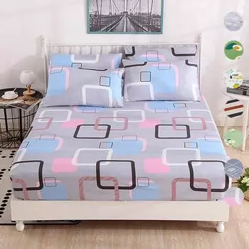 Наматрасник на подкладке с эластичной нескользящей пылезащитной простыней по всему периметру(Без наволочки) 120cmx200cm