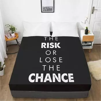 Наматрасник на резинке, 3D простыня, постельное белье 160x200, 180x200. Простыня выходного дня. Настройте дизайн любого размера. 72x84 Deep 16in