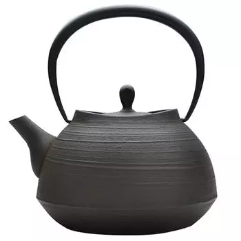 Nambu Ichido Iron Kettle Hakeme Ironware 1.3L W19xD17xH22(cm)