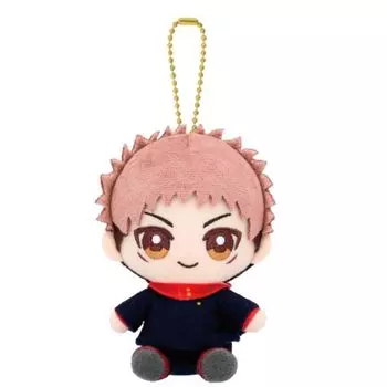 Namco Plush Toy Jujutsu Kaisen Chibi Plush Sitting Mascot Kids Itadori Yuuji [Bandai Nui]