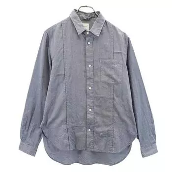 Name. made in Japan Long sleeve switching shirt 1 Zen system Men s Used