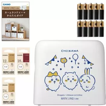 Nameland Label Writer 3 клейкие ленты 10 батареек типа АА простое руководство i-ma KL-SP100-CK (КЛ-СП100) & & & (Комплект из 6 предметов)