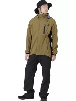 namelessage Дождевик Верх и низ Комплект бежевый L Дождевик Дождевик Мужской Женский NASR-310