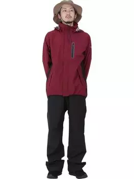 namelessage Дождевик Верх и низ Комплект Красный L Дождевик Дождевик Мужской Женский NASR-310