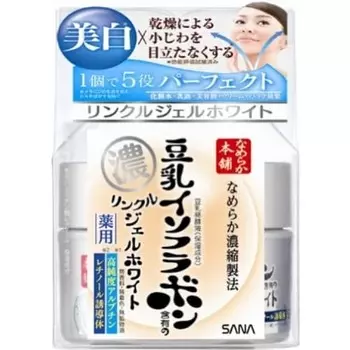 Nameraka Honpo Medicated Wrinkle Gel White 100g