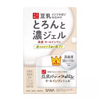 Nameraka Honpo Thick Gel 100g Soy Milk Isoflavones