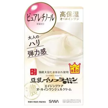 Nameraka honpo wrinkle gel cream n all-in-one 100g x 1