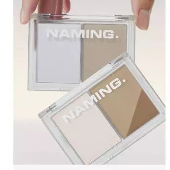 Naming Fluffy Volume & Shading Duo 9,8 г 2 цвета Soft Warm Brown