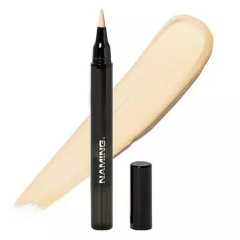 Naming Кисть для консилера Skin Fit Concealer Brush, 3 цвета, пара, 1 шт.
