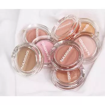 Naming НОВЫЕ пушистые румяна 3,2 г 5 цветов, ПОДУШКА, 1 шт.