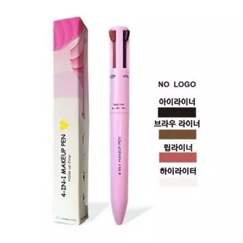 Namix Easy 4 в 1 ручка для макияжа, 1 шт., 01 4 в 1 розовая ручка
