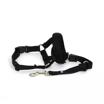 Намордник Berry & Pet Gentle Leader для дрессировки собак L, черный, 1 шт.