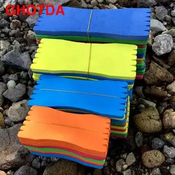 Намоточная доска 8-17 см, 10 шт., рыболовный крючок, проволока, пенопласт EVA, пластина для хранения, держатели лески, аксессуары для снастей Pesca 4cm x 8cm