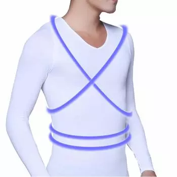 NANA Compression Inner Long Just Wear Функциональная тренировка Compression Мышцы живота Горбун Мышцы живота Месяц Возврат Рубашка, Рукав, It, Диета,