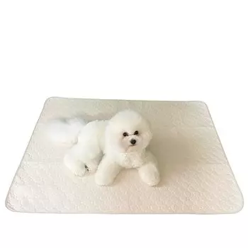 nanabee Washable Pet Sheet Pee Mat Dog Cafe Mat Pet Mat Reusable Fully Washable Water Absorbent Quick Dry Nursing Care Leak Prevention Puppy Stylish