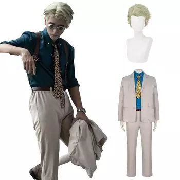 Нанами Кенто Косплей с париком Нанами Дзюдзюцу Кайсен Косплей Костюм Полный комплект Костюм для взрослых Культурный фестиваль Нанами Кенто Косплей Кенто