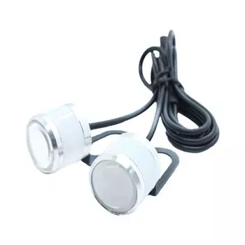 Nanarico Strobe Light мотоциклетный светодиодный фонарик мигающий фонарик Firefly Lamp Firefly Night водонепроницаемый белый 12 В набор из 2 шт.