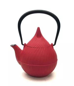 Nanbu Ironware Чайник Итичудо Tsubomi Розовый Чайник 0,4 л Ш13xГ11xВ17,5(см) розовый