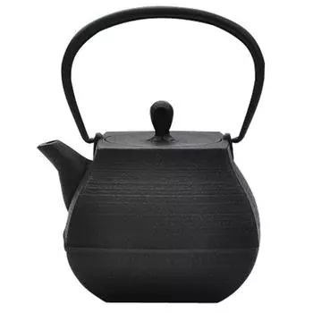 Nanbu Ironware Ichichudo Teapot Sekitei Black Teapot 0.7L W15.5xD12.5xH17.5(cm)