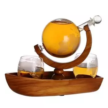 NANCIHUI 1000 мл Набор бокалов для виски Графин для вина Водка Сосуд для вина Бокалы для виски Украшение домашнего офиса Прием гостей