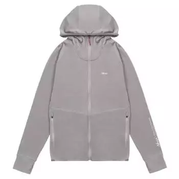 NANGA Rash Guard Zip Parka Rash Guard Black Gray Casual Wear Amphibious Quick Dry Защита от ультрафиолета Water Play Pool Sea River Outdoor Recreation N000618 серый