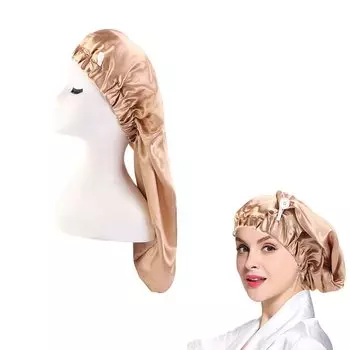 Nanite Silk Night Цилиндрический Предотвращает Разделение Уменьшает Красивый Для Долгого Сна Для Золота [Doyime] Крышка, Крышка, Дизайн, Концы, Трение, Увлажнение,