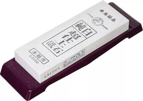 NANIWA Lobster mark/IF-1001 Белоснежный суперфинишный камень #8000 с пластиковым держателем