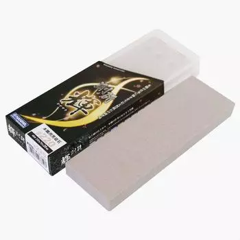 Naniwa Polishing Industry Naniwa Professional Whetstone Goken Kagayaki Includes sharpening stand and storage case 210 x 70 x 20 mm #220 NK-2202 белый