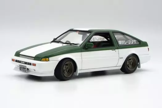 Naniwato Moare Series AE86 Trueno Mabo Specification Plastic Model 1/24 No.2
