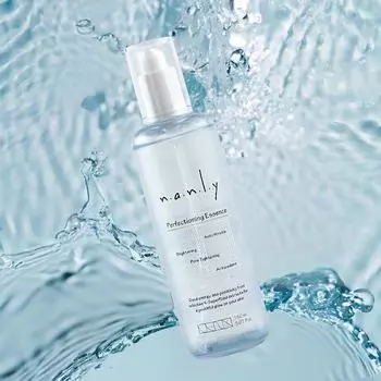 Nanly Perfecting Essence 150 мл, Высококонцентрированная, Антиоксидантные ингредиенты, Увлажнение, Корейская косметика, Kbeauty, пробник