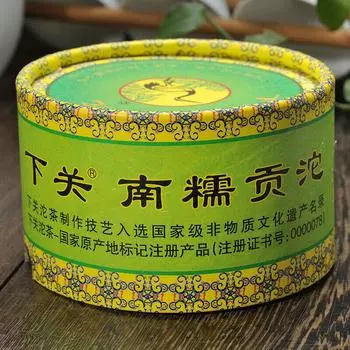 NanNuo Mountain Tribute Tuocha * Сягуаньский сырой чай пуэр 2011 г. Пуэр Пуэр 100 г 100g