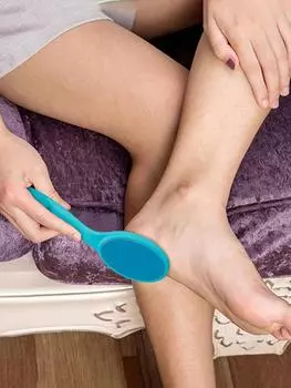 Nano Foot File Callus Remover: Say Goodbye to Cracked Heels and Get Beautiful Feet! розовый