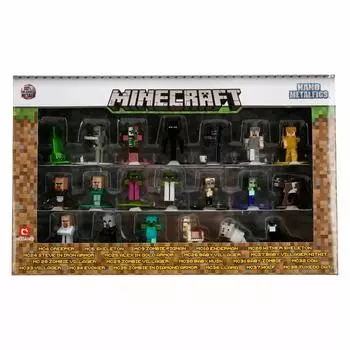 Nano Metalfigs Minecraft Nano Minecraft Фигурка Набор Многоцветный [Предмет]