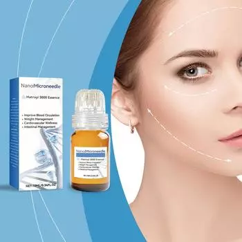 Нано Микро Игольчатый Увлажняющий Ролик для Ухода за Лицом Увлажняющий и Увлажняющий Уход за Кожей Лица Увлажняющий и Увлажняющий 10 мл One Size белый