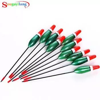 Нано-пластик длинный хвост рыболовный поплавок буй карп рыбий глаз сигнализация поплавок рыболовные снасти рыболовный поплавок Pack of 10