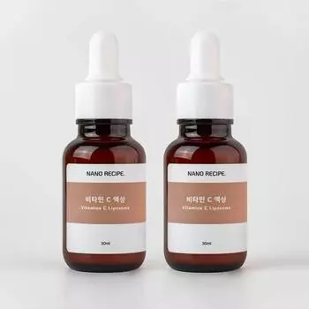 Nano Recipe Концентрат витамина С Научно-исследовательский институт Эффективность Сырье 100%, 30 мл, 2 единицы