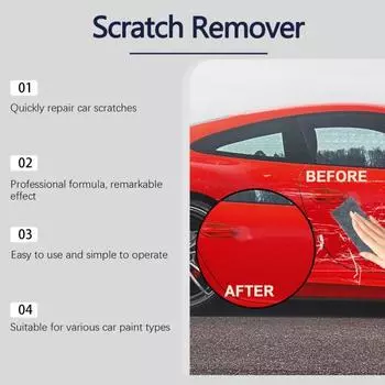 Nano Sparking Cloth Car Scratch Remover Простая паста для ремонта царапин на автомобиле