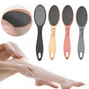 Нано-стеклянная пилка для ног, скраб для грубой и омертвевшей кожи ног, средство для удаления мозолей влажными и сухими ногами, профессиональный инструмент для ухода за ногами серый