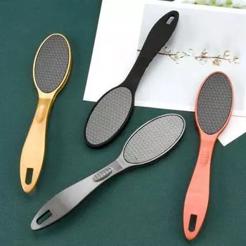 Нано-стеклянная пилка для ног, скраб для грубой и омертвевшей кожи ног, средство для удаления мозолей влажными и сухими ногами, профессиональный инструмент для ухода за ногами розового золота