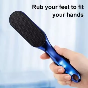 Нано-стеклянная пилка для ног, средство для удаления мозолей, мягкий скраб для ног, обеспечивающий гладкие ноги, легкое отшелушивание для удаления огрубевшей и мертвой кожи, педикюр без ржавчины A