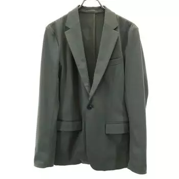 nano universe приталенный пиджак M хаки Мужской Б/у