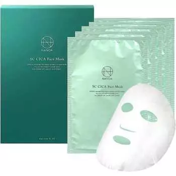 (Наноа) Маска для лица NANOA Cica со стволовыми клетками человека, очень популярная среди врачей, маска Cica Pack Sheet, уход за кожей лица, EGF, увлажняющая маска Asahi Kasei, высококачественная маска