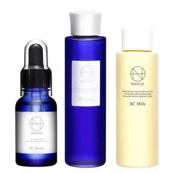 (Nanoa) NANOA Skin Care Set, Human Stem Cell EGF Aging Care, which is very popular among doctors, Ceramide, Additive-free, Made in Japan (lotion, seru