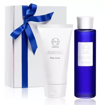 NANOA Skin Care Gift Человеческие стволовые клетки, которые популярны при увлажнении, старении, Lucky No, очищении, сделанном в Японии (Наноа) Набор, Врачи, EGF, Уход, Сумка,